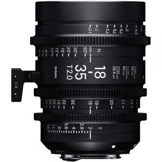 CINEMA видео объективы - Sigma FF High Speed Zoom Set 18-35mm T2 &amp; 50-100mm T2 EF-Mount - быстрый заказ от производителя