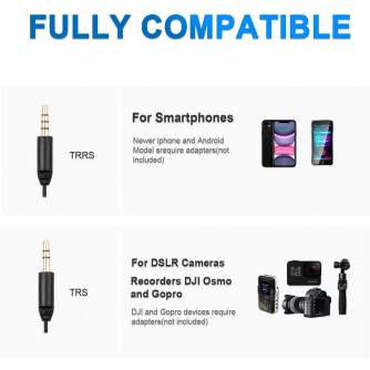 On-Camera Microphones - Boya Universal Compact Shotgun Microphone BY-MM1+ - quick order from manufacturer