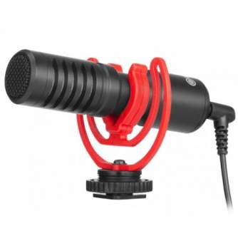 On-Camera Microphones - Boya Universal Compact Shotgun Microphone BY-MM1+ - quick order from manufacturer
