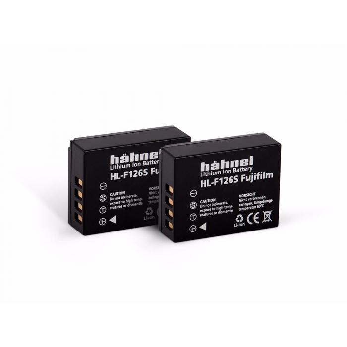 Camera Batteries - HÄHNEL BATTERY FUJI HL-F126S TWIN PACK 1000160.3 - quick order from manufacturer