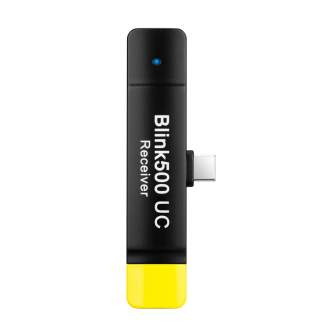 Bezvadu piespraužamie mikrofoni - Saramonic Blink 500 RX UC Wireless Receiver USB-C Android & iPhone 15 - ātri pasūtīt no ražotāja