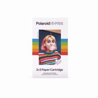 Discontinued - POLAROID HI-PRINT CARTRIDGE 2,1X3,4" 20-PACK STICKY BACK 6089