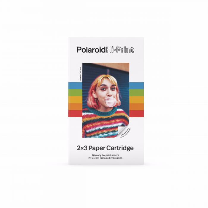 Discontinued - POLAROID HI-PRINT CARTRIDGE 2,1X3,4" 20-PACK STICKY BACK 6089