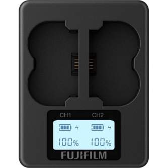 Kameras bateriju lādētāji - Fujifilm BC-W235 Dual Battery Charger for NP-W235 for X-T5 X-T4 new - ātri pasūtīt no ražotāja