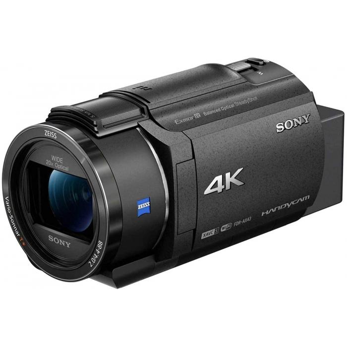 Foto un videotehnika - Sony FDR-AX43 UHD 4K Handycam Camcorder