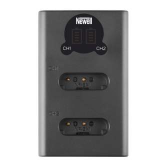 Батареи для камер - Newell DL-USB-C Dual Channel Charger for NP-BX1 Battery - купить сегодня в магазине и с доставкой