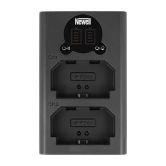 Chargers for Camera Batteries - Newell DL-USB-C dual channel charger for NP-FZ100 - quick order from manufacturer