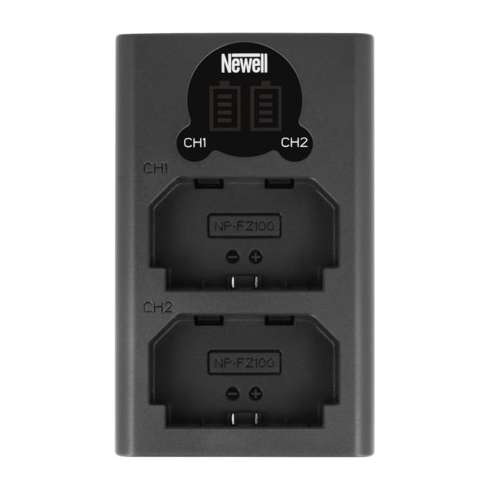 Chargers for Camera Batteries - Newell DL-USB-C dual channel charger for NP-FZ100 - quick order from manufacturer