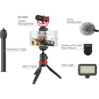 For smartphones - Boya Universal Smartphone Video Kit BY-VG350 - quick order from manufacturer