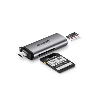 Memory Cards - Card Reader with USB-A / USB-C (SD card + micro SD) - buy today in store and with delivery