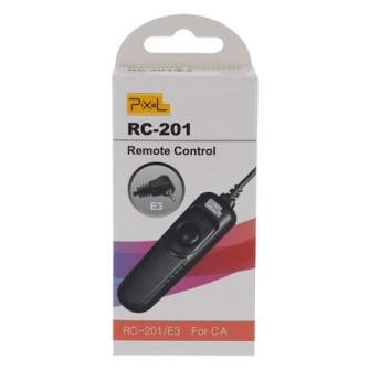 Camera Remotes - Pixel Shutter Release Cord RC-201/E3 for Canon - quick order from manufacturer