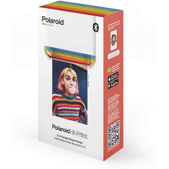 Discontinued - Polaroid photo printer Hi-Print, white 9046