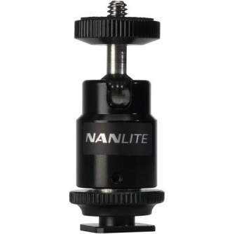 Holders Clamps - NANLITE MINI BALL HEAD WITH 1/4 AND HOTSHOE AS-BH-1/4 - buy today in store and with delivery