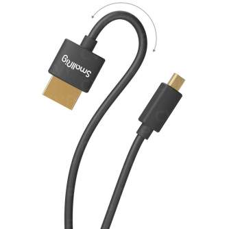 Video vadi, kabeļi - SmallRig 3042B Ultra Slim 4K HDMI Data Cable (D to A) (35cm) - быстрый заказ от производителя