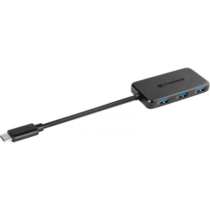 Docks & HUB - TRANSCEND 4-PORT HUB USB 3.1 (USB TYPE-C) TS-HUB2C - quick order from manufacturer