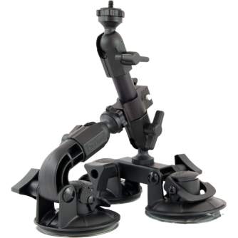 DELKIN FAT GECKO CAMERA MOUNTS - FG TRIPLE SUCTION DDMNT-TRIPLE