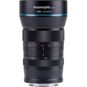 Objektīvi bezspoguļa kamerām - SIRUI ANAMORPHIC LENS 1,33X 24MM F/2.8 NIKON Z-MOUNT SR24-Z - ātri pasūtīt no ražotāja