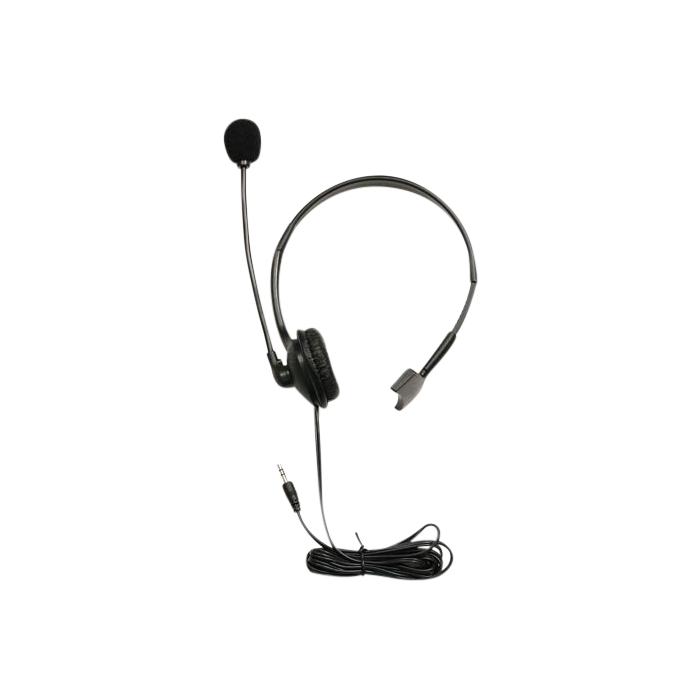 Headset Microphones - DATAVIDEO MC-1 STANDARD ONE EAR HEADPHONE WITH MIC. MC-1 - quick order from manufacturer