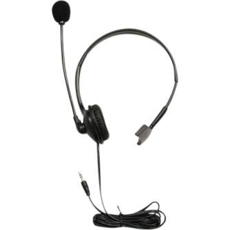 Headset Microphones - DATAVIDEO MC-1 STANDARD ONE EAR HEADPHONE WITH MIC. MC-1 - quick order from manufacturer