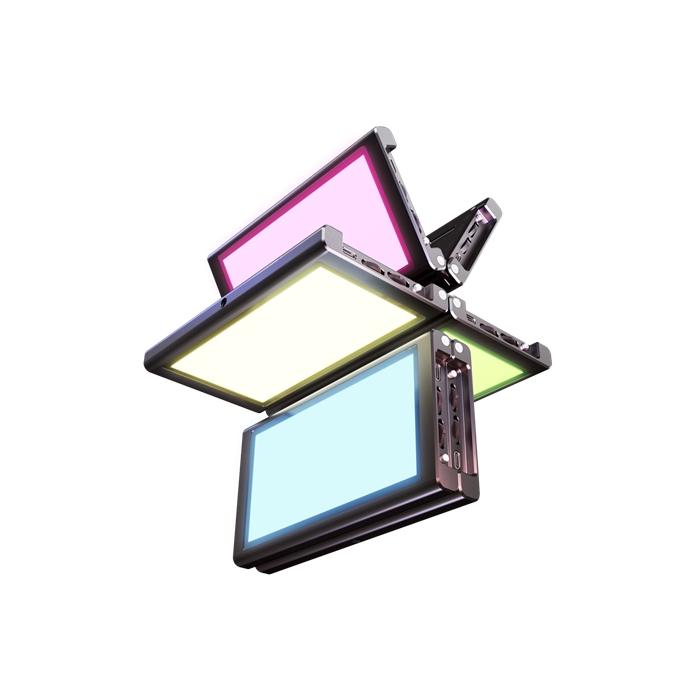 Mini LED šviesos šaltinis - Соколиные глаза RGB светодиодная лампа PockeLite F7 Fold - быстрый заказ от производителя