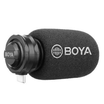 Smartphone Microphones - Boya Digital Shotgun Microphone BY-DM100 for Android USB-C - quick order from manufacturer