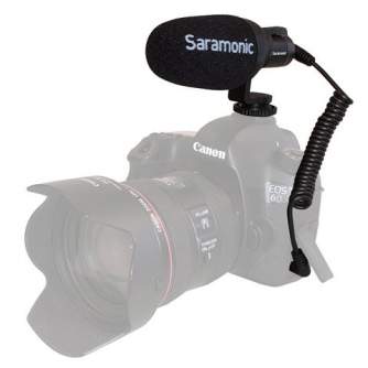 On-Camera Microphones - Mini Microphone Saramonic Vmic Mini for dslr, cameras & smartphones - quick order from manufacturer