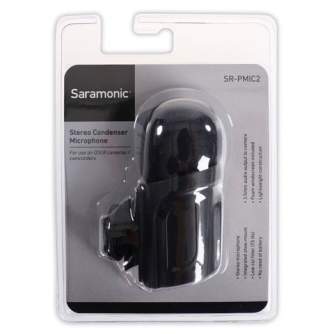 Videokameru mikrofoni - Saramonic SR-PMIC2 Компактный пассивный микрофон для камер, 3.5мм TRS/TRS - быстрый заказ от производите