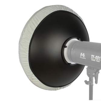 Barndoors Snoots & Grids - StudioKing Beauty Dish Silver SK-BD700 70 cm with Honeycomb Grid - quick order from manufacturer