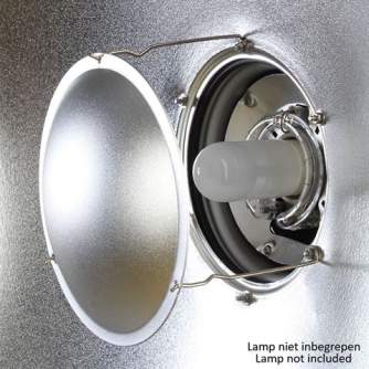 Barndoors Snoots & Grids - StudioKing Beauty Dish Silver SK-BD700 70 cm with Honeycomb Grid - quick order from manufacturer