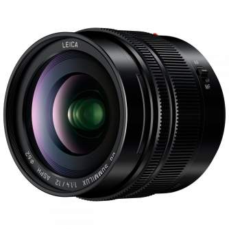 Mirrorless Lenses - Panasonic LEICA DG Summilux 12mm F1.4 (H-X012E) - быстрый заказ от производителя