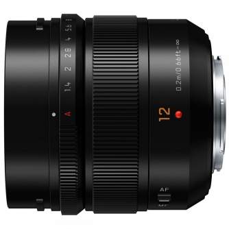 Mirrorless Lenses - Panasonic LEICA DG Summilux 12mm F1.4 (H-X012E) - quick order from manufacturer