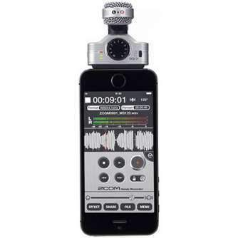 Smartphone Microphones - Zoom iQ7 MS Stereo Микрофон Lightning iPhone iPad - быстрый заказ от производителя