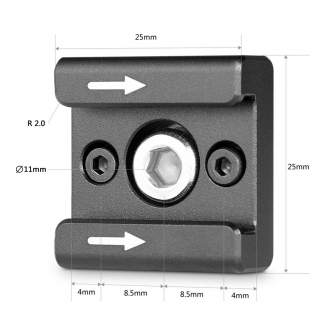 Rigu aksesuāri - SmallRig 2060 Cold Shoe (2pcs Pack) - ātri pasūtīt no ražotāja