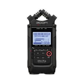 Discontinued - ZOOM H4n Pro Black 4-Input / 4-Track Portable Handy Recorder with Onboard X/Y Mic Capsule