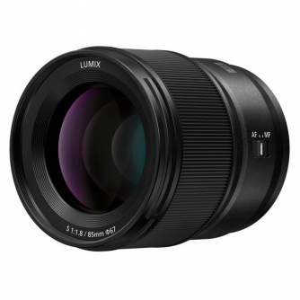 Mirrorless Lenses - Panasonic Pro Panasonic Lumix S Fixed Focal Lens 85mm F1.8 (S-S85E) - quick order from manufacturer