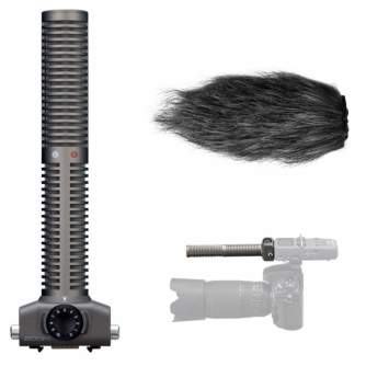 Shotgun Microphone - Zoom SSH-6 Stereo Shotgun Microphone Capsule for H5, H6, Q8, F4, F8, U-44 - quick order from manufacturer