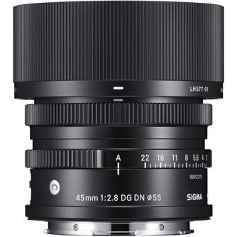 Objektīvi bezspoguļa kamerām - Sigma 45mm F2.8 DG DN Leica L [CONTEMPORARY] 360969 - ātri pasūtīt no ražotāja