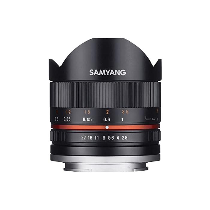 Mirrorless Lenses - SAMYANG 8MM F/2,8 UMC FISH-EYE II SONY E (BLACK) - quick order from manufacturer