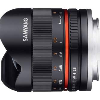 Mirrorless Lenses - SAMYANG 8MM F/2,8 UMC FISH-EYE II SONY E (BLACK) - quick order from manufacturer