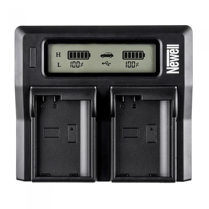 Зарядные устройства - Newell DC-LCD two-channel charger for NP-T125 - быстрый заказ от производителя