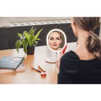 Make-up Mirror - Humanas HS-ML03 make-up mirror with LED lighting - quick order from manufacturer