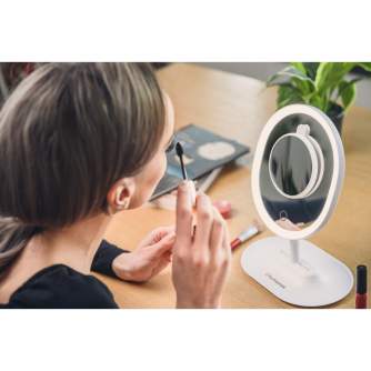 Make-up Mirror - Humanas HS-ML03 make-up mirror with LED lighting - quick order from manufacturer