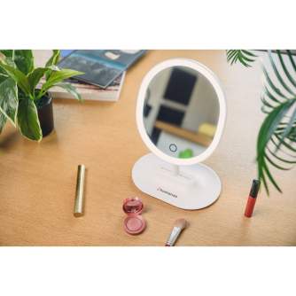 Make-up Mirror - Humanas HS-ML03 make-up mirror with LED lighting - quick order from manufacturer