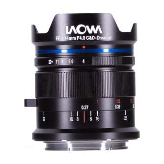 Mirrorless Lenses - Laowa 14 mm f/4,0 FF RL Zero-D for Canon RF - quick order from manufacturer