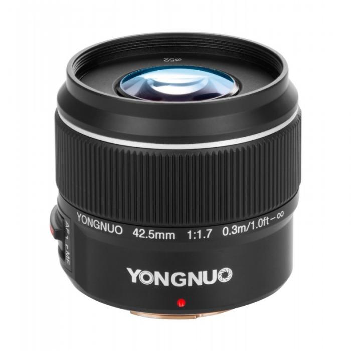 Mirrorless Lenses - Yongnuo YN 42,5 mm f/1,7 lens for Micro 4/3 - quick order from manufacturer