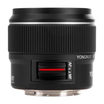 MIRRORLESS Objektīvi - Yongnuo YN 42,5 mm f/1,7 lens for Micro 4/3 - ātri pasūtīt no ražotāja