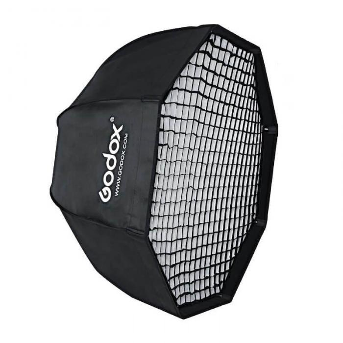 Umbrellas - Godox SB-GUBW120 Umbrella style softbox with grid Octa 120cm - quick order from manufacturer