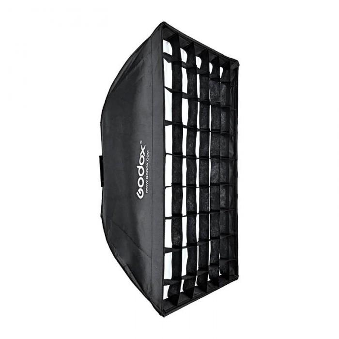 Umbrellas - Godox SB-GUBW6090 Umbrella style softbox with grid 60x90cm - quick order from manufacturer