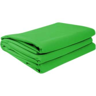 Backgrounds - BRESSER Y-9 Background Cloth 3x6m chromakey green - quick order from manufacturer