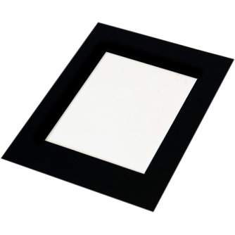 FOCUS PASSEPARTOUT 50X70/40X50 BLACK W BLACK CORE PP 50X70/40X50 BLACK